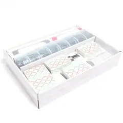 JUST HOME COLLECTION - Set baño 8 piezas espiral