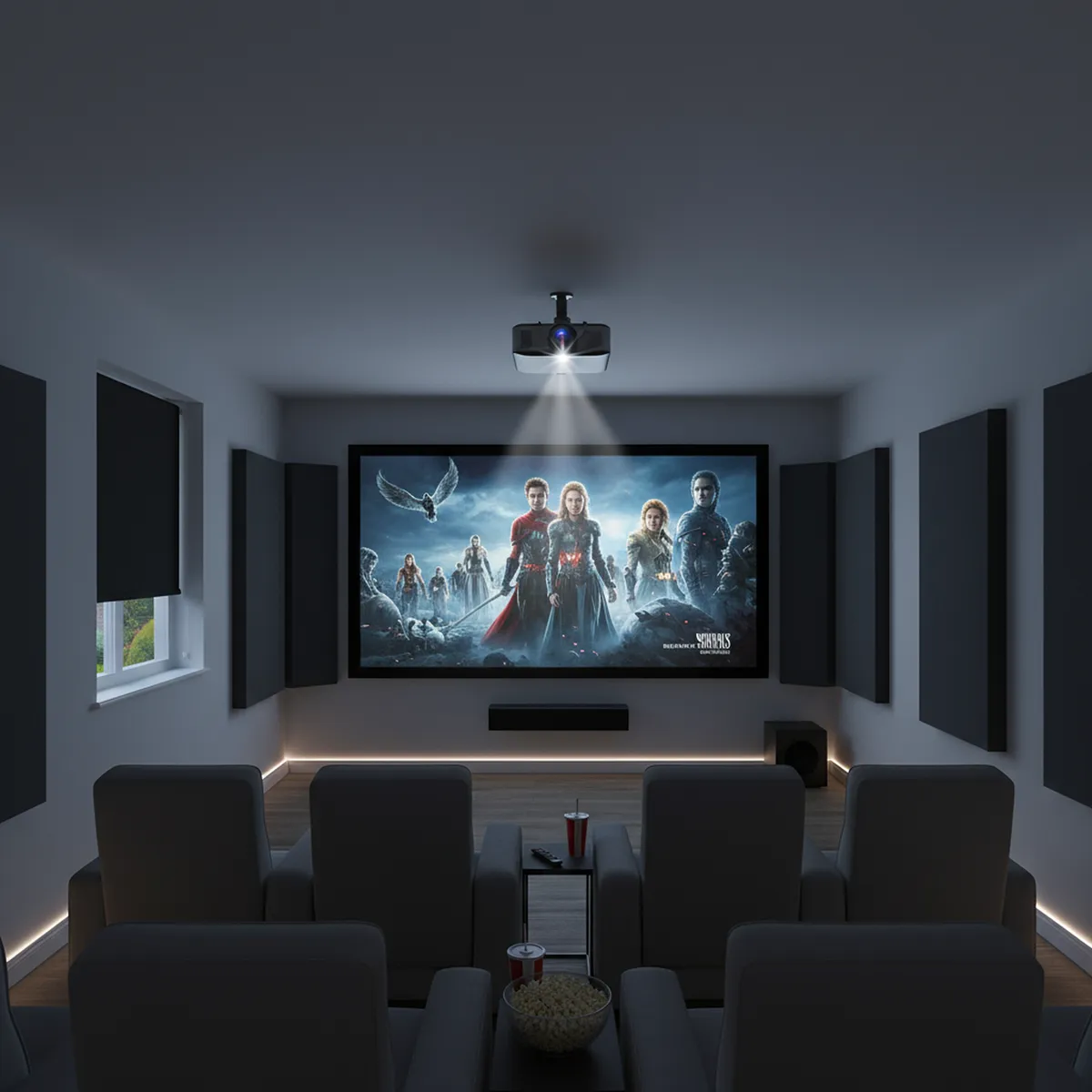 JUST HOME COLLECTION - Cortina Roller Black Out Gris Oscuro