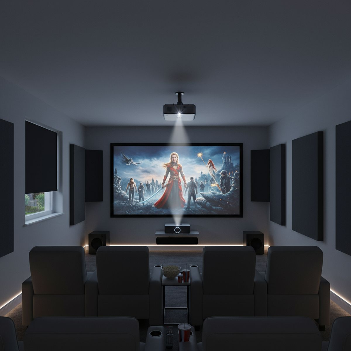 JUST HOME COLLECTION - Cortina Roller Black Out Gris Oscuro