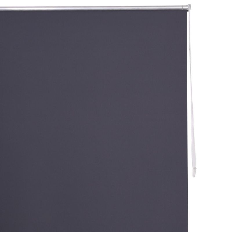 JUST HOME COLLECTION - Cortina Roller Black Out Gris Claro