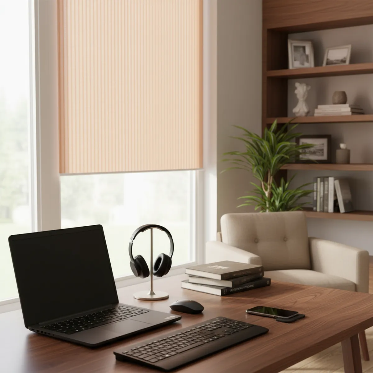 JUST HOME COLLECTION - Cortina Roller Bambú Beige