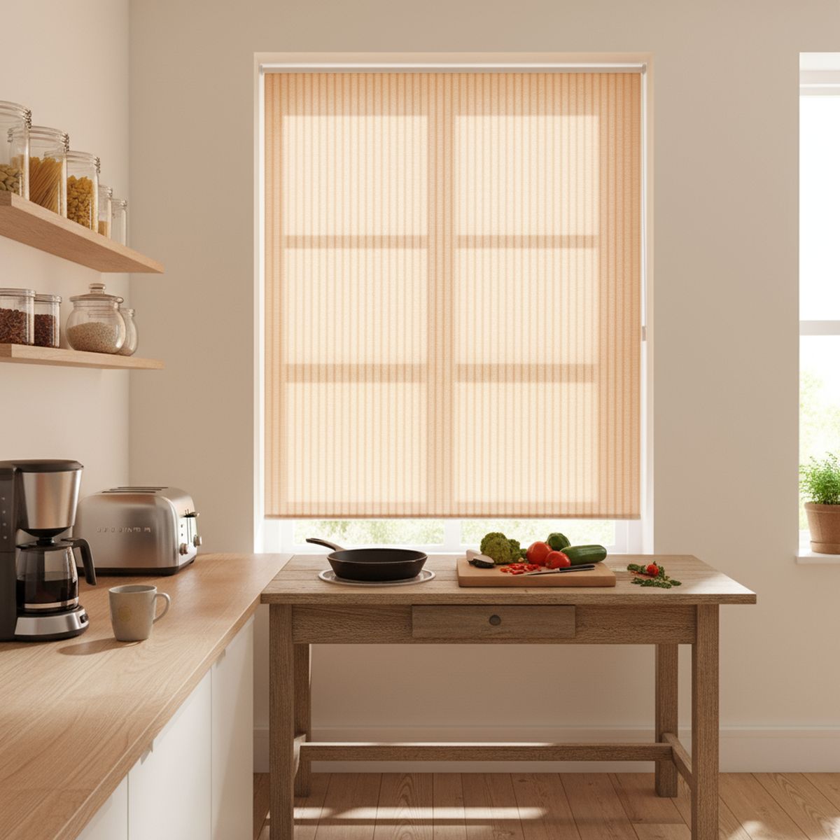 JUST HOME COLLECTION - Cortina Roller Bambú Beige