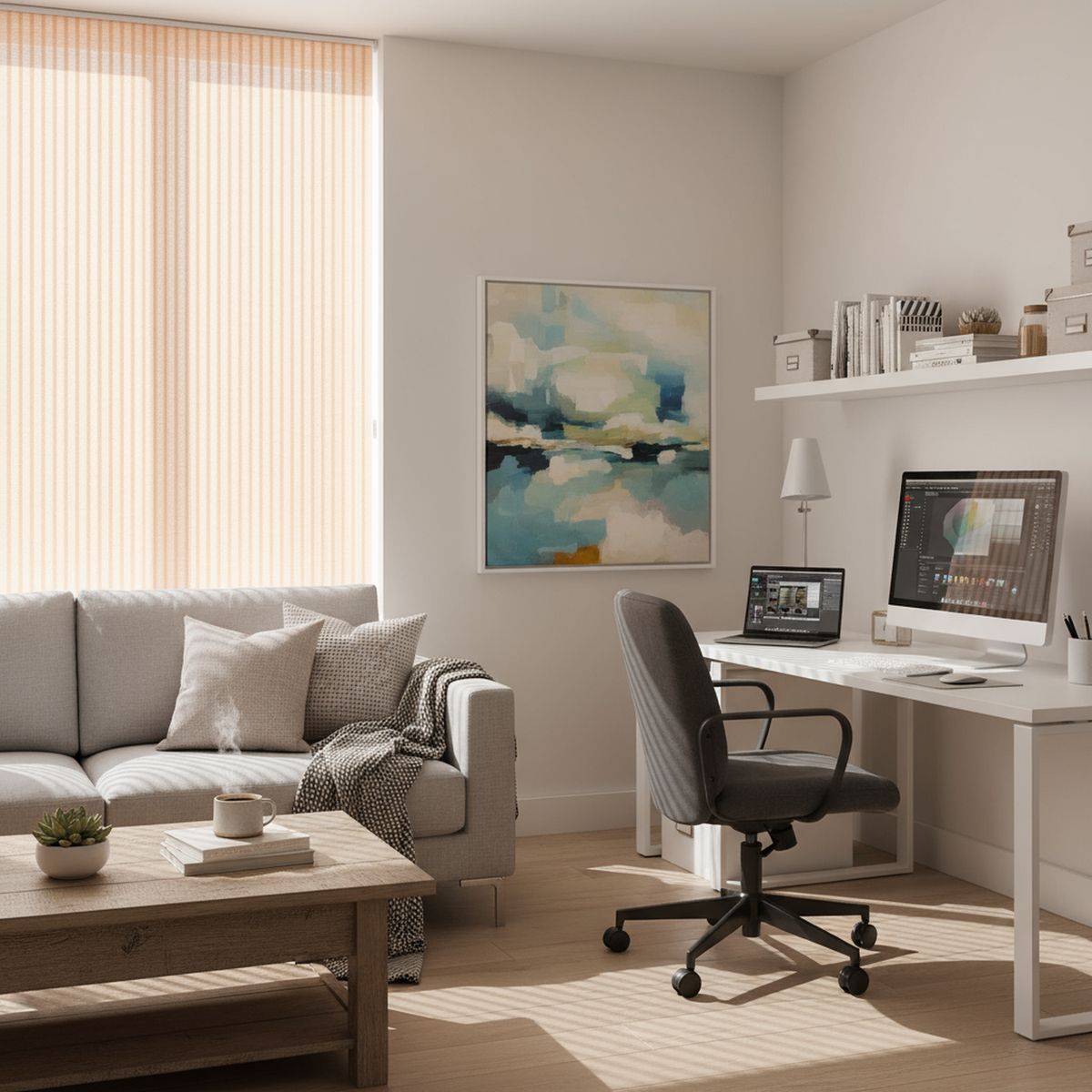 JUST HOME COLLECTION - Cortina Roller Bambú Beige