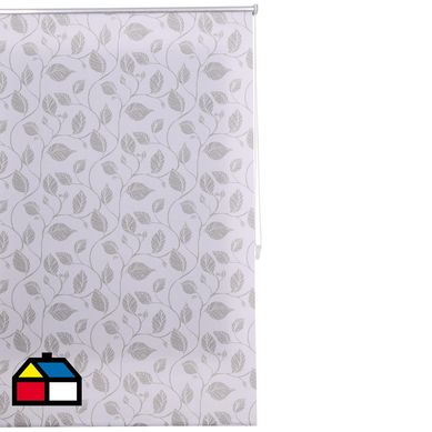 Cortina roller hojas 120x165 cm