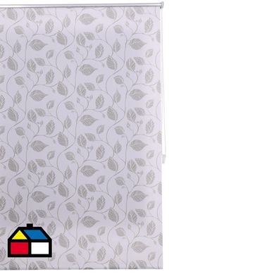 Cortina roller hojas 160x165 cm
