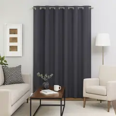 JUST HOME COLLECTION - Cortina Black Out Noris 135x220cm Argolla