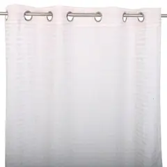 JUST HOME COLLECTION - Cortina velo denis 140x220 cm gris