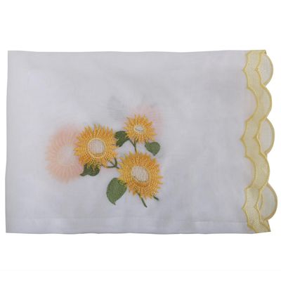 Imagen 2 del producto Cortina cocina flores 85x130 cm