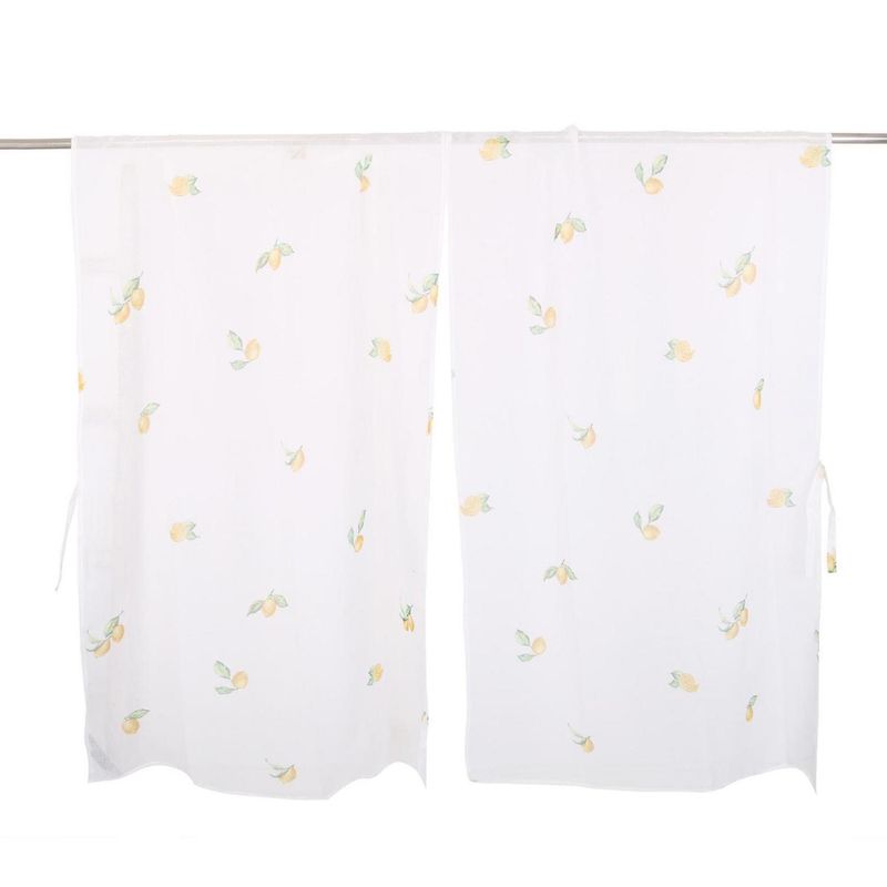 JUST HOME COLLECTION - Cortina cocina lemons 85x130 cm