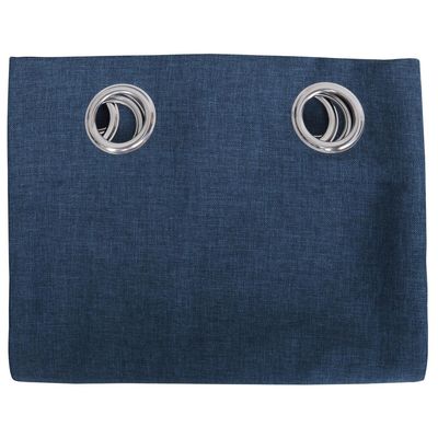 Imagen 2 del producto Cortina recicl lino 135x220 cm azul