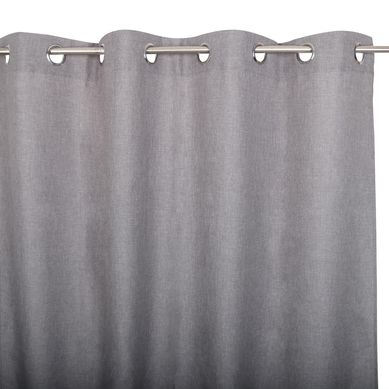Cortina recicl lino 135x220 cm gris