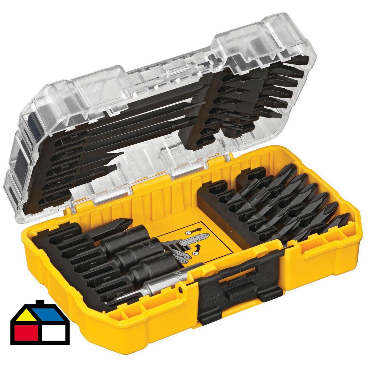 DEWALT - Punta de atornilladores 34 piezas