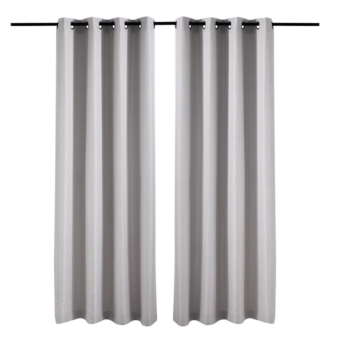 JUST HOME COLLECTION - Cortina Pespunte 140x220 cm