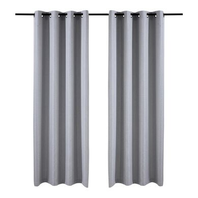 Cort pespunte 140x220 cm gris