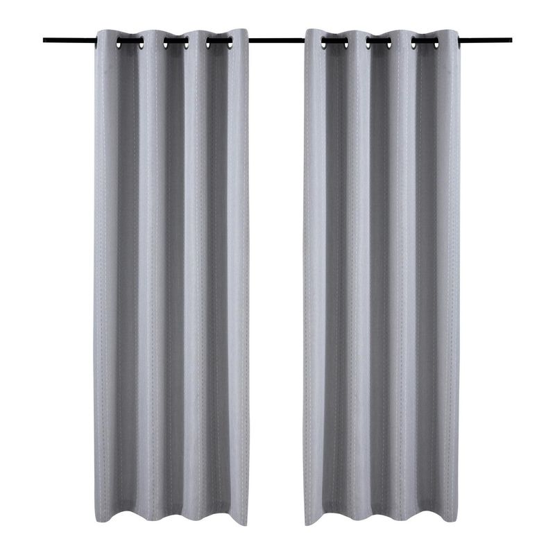 JUST HOME COLLECTION - Cortina Pespunte 140x220 cm