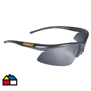 Lentes de seguridad plateado.