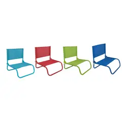 KLIMBER - Silla Plegable Playa 45x49x46 cm Colores