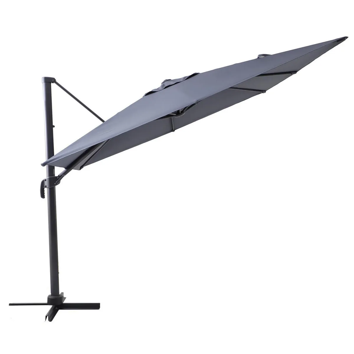 JUST HOME COLLECTION - Quitasol Uv 50 Poliéster 3x2.57 metros Gris