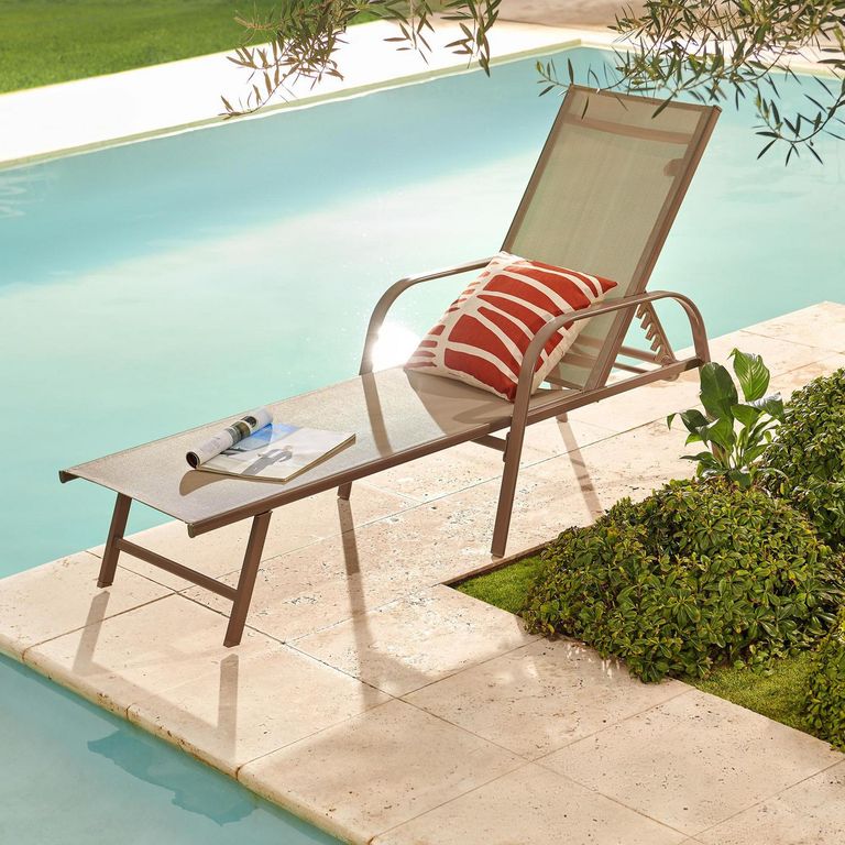 Reposera Manhatan PVC Taupe