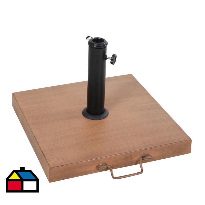JUST HOME COLLECTION - Base quitasol look madera
