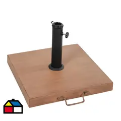 JUST HOME COLLECTION - Base quitasol look madera