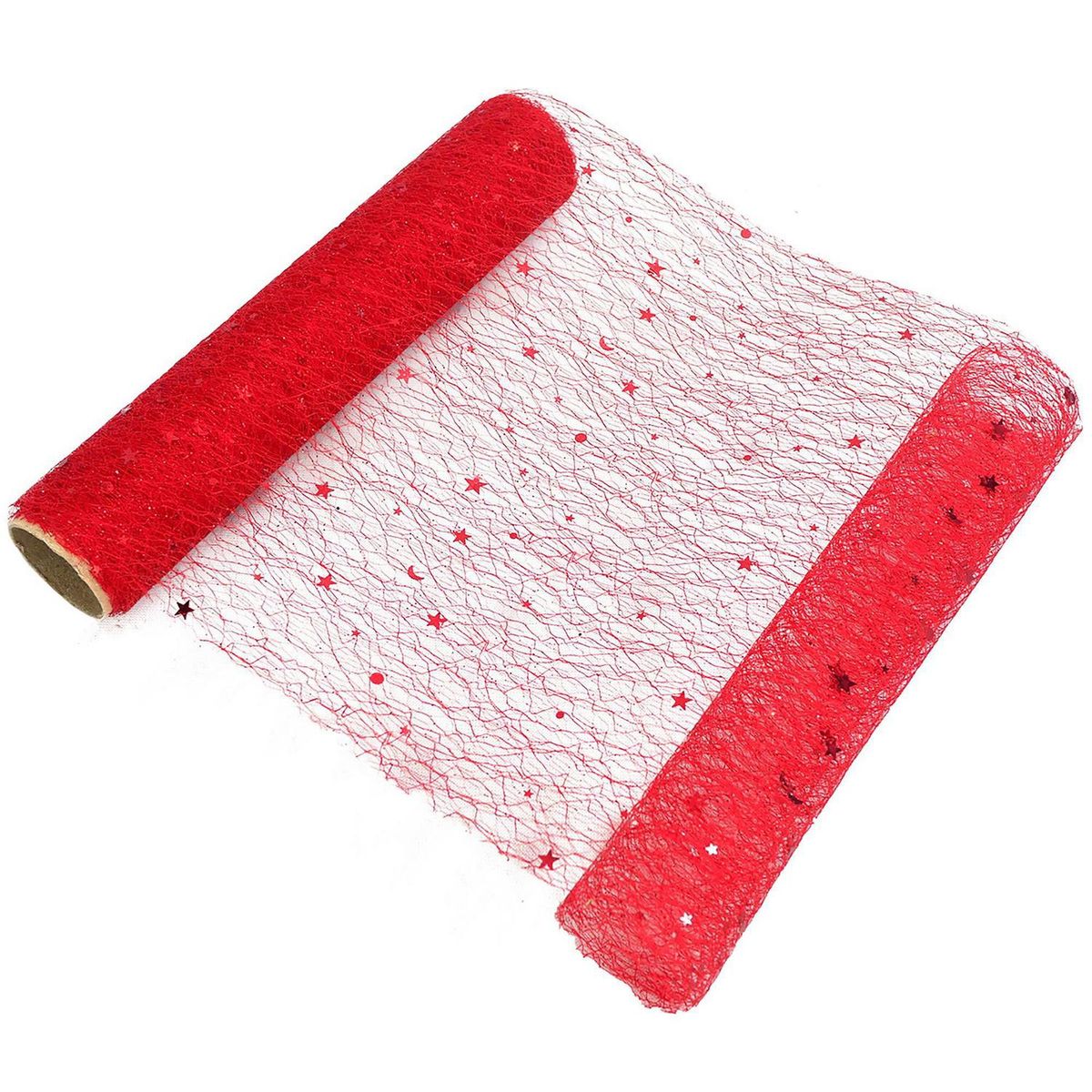 DEAR SANTA - Malla rojo 24x270 cm