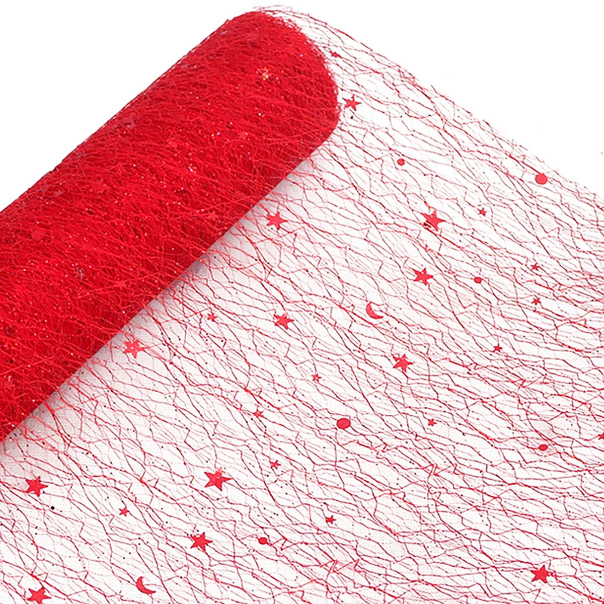 DEAR SANTA - Malla rojo 24x270 cm