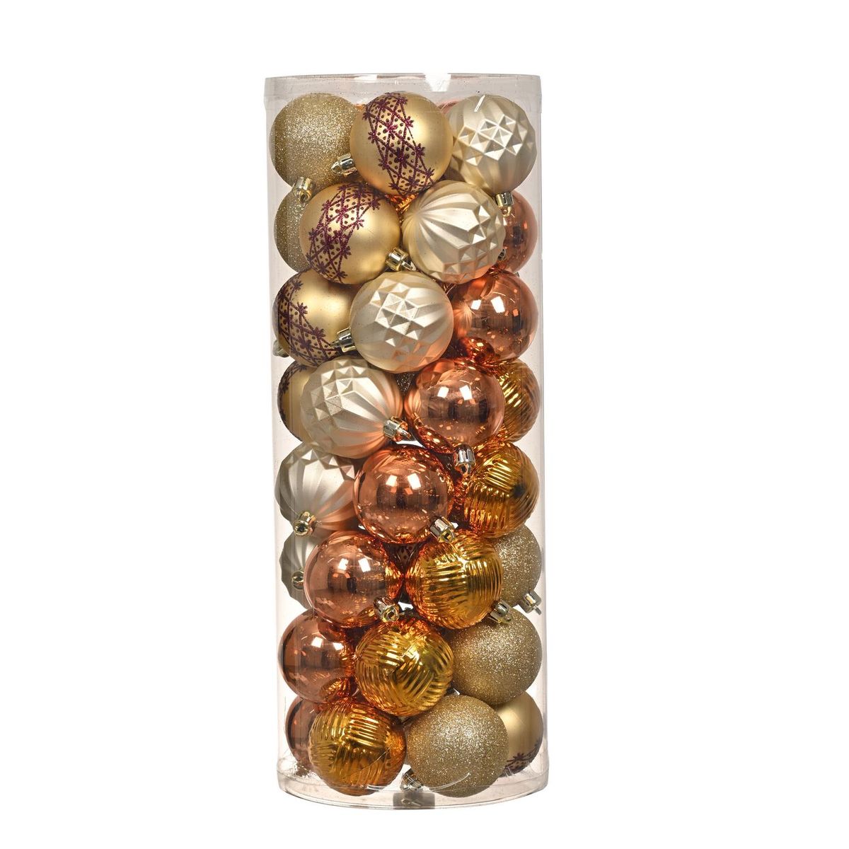 DEAR SANTA - Set 40 esferas 6 cm candle light