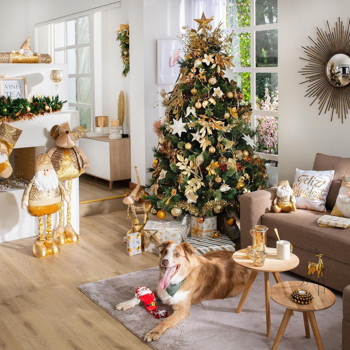 DEAR SANTA - Set 40 esferas 6 cm candle light