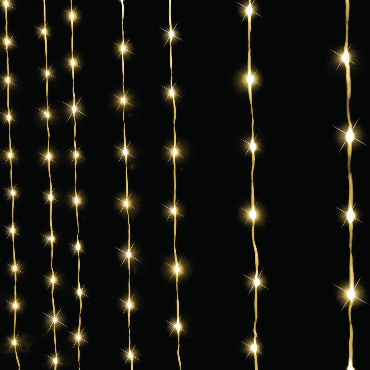 DEAR SANTA - Cortina 240 luces solar cálida