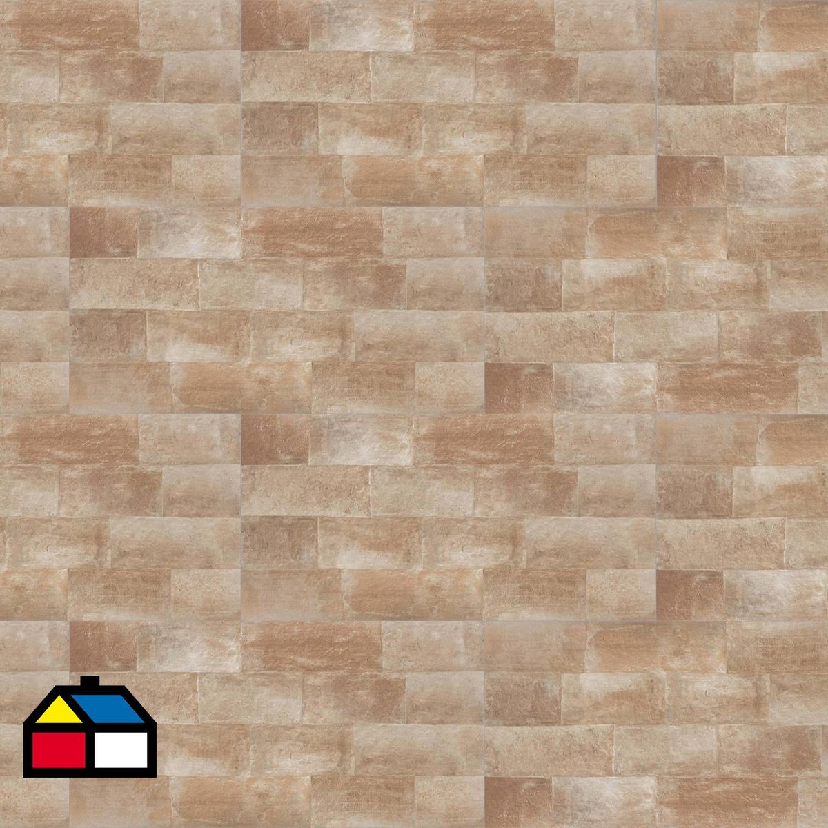STN - Porcelanato 60x120 cm Blocs Cotto Otro 1.42 m2