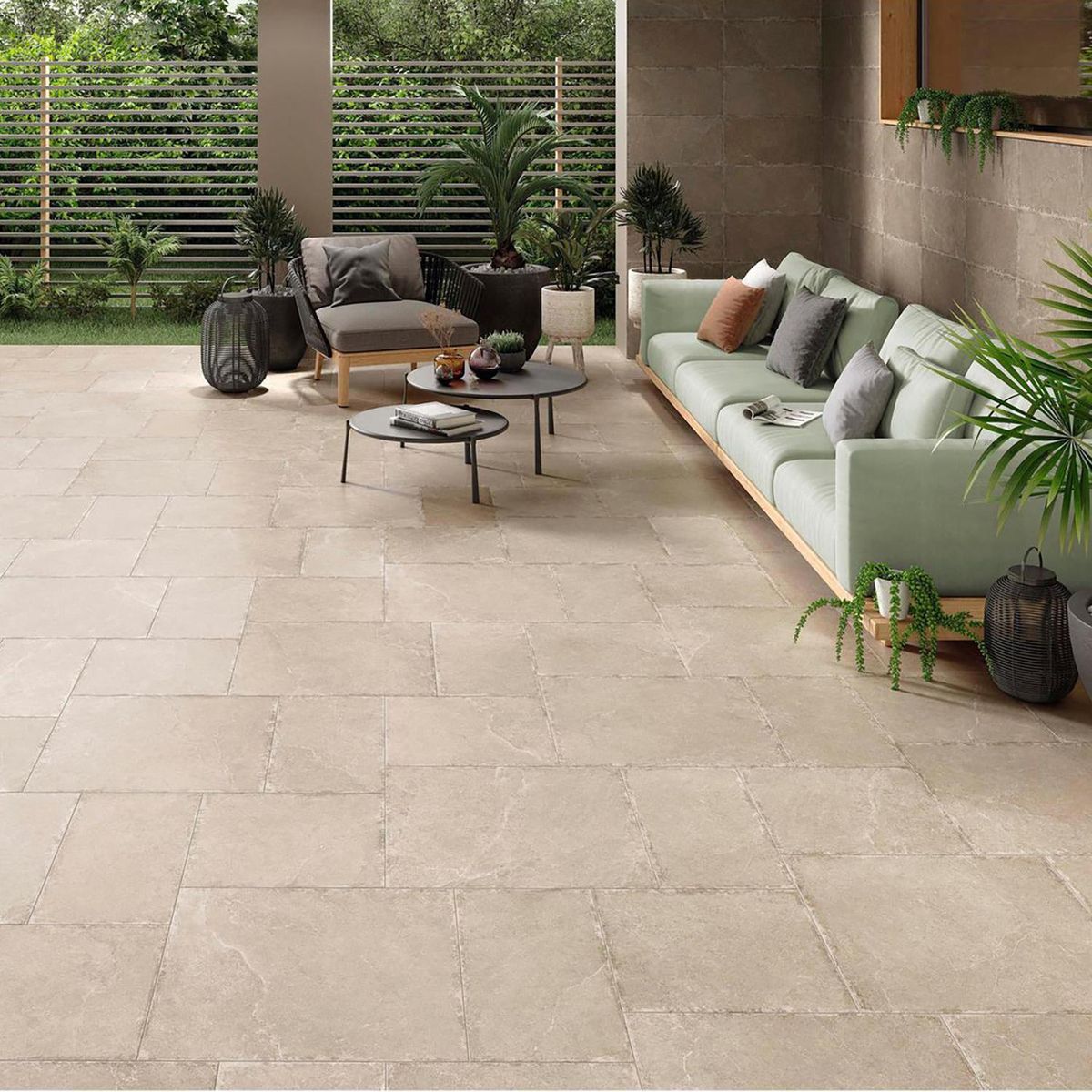 STN - Porcelanato 60x60 cm Pulse A Beige Beige 1.44 m2