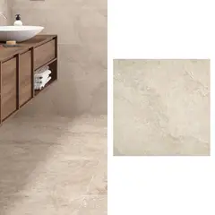 STN - Porcelanato 100x100 cm Rockstone Beige Beige 1.98 m2
