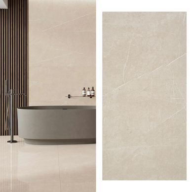 Porcelanato 60x120 cm Tact Bone Otro 1.42 m2