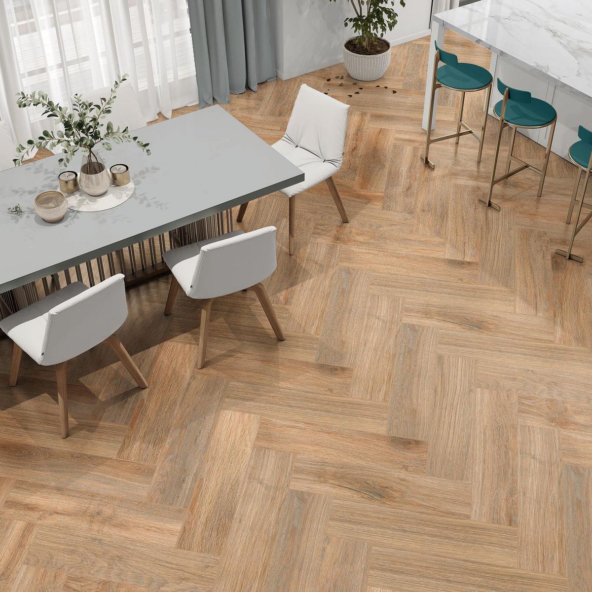 HALCON - Porcelanato 23x120 cm Maui Caramel Caramel 1.68 m2