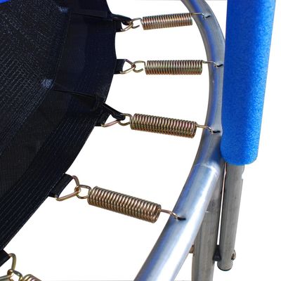 Imagen 2 del producto Cama Elástica y Malla Protección 183x196x183 cm Azul/ Negro