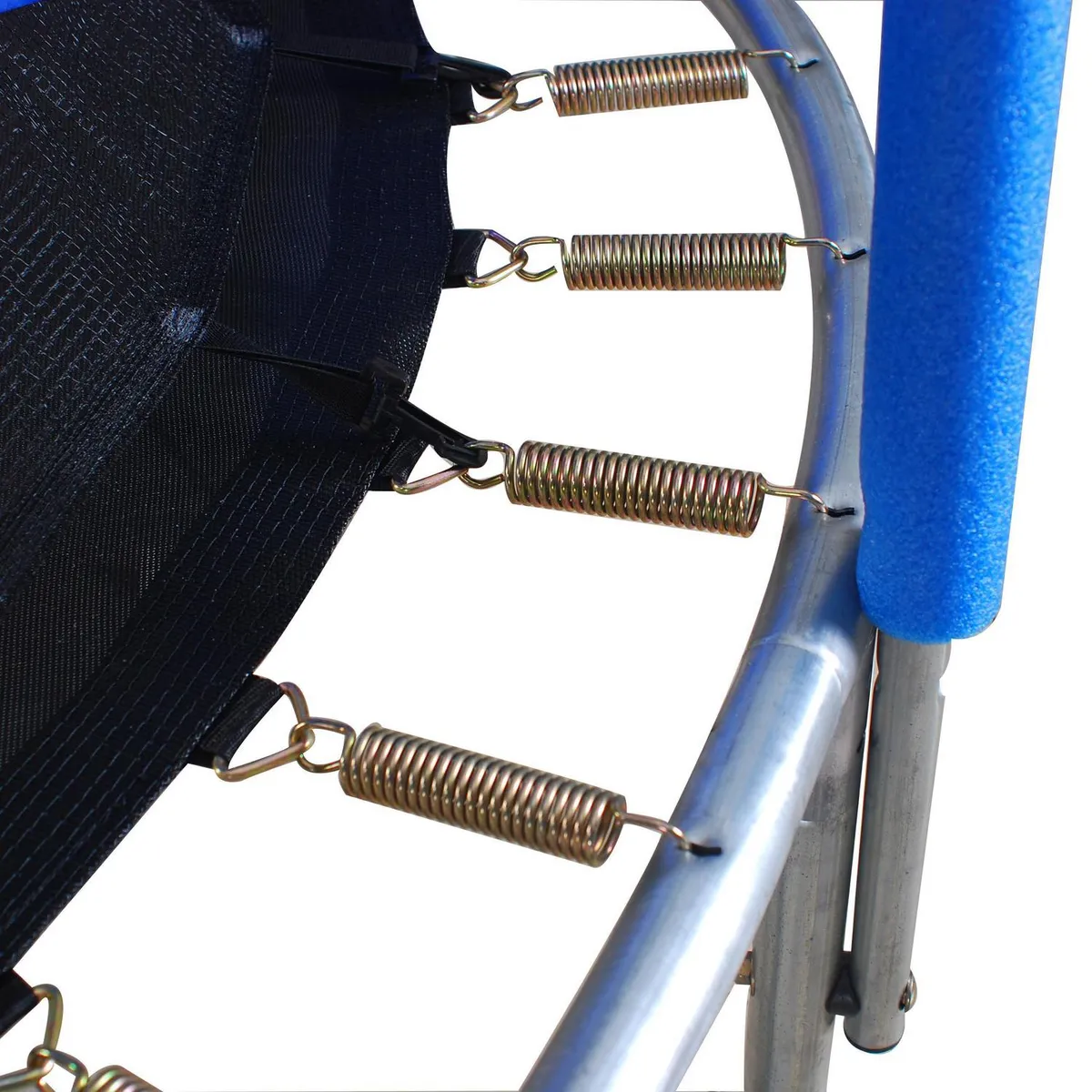 DO IT - Cama Elástica y Malla Protección 244x210x244 cm Azul/ Negro