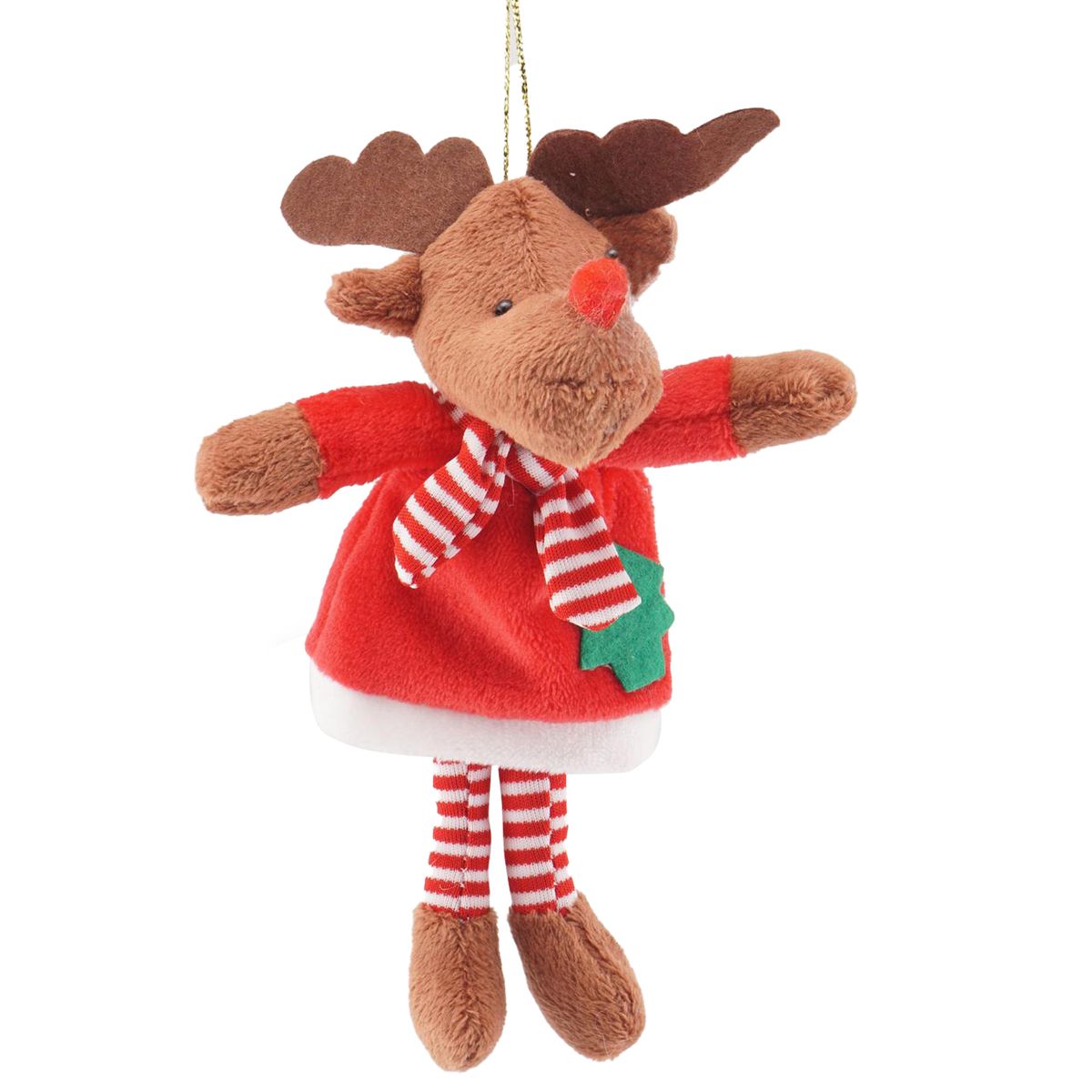 DEAR SANTA - Reno chalina colgante 14 cm diseños surtidos