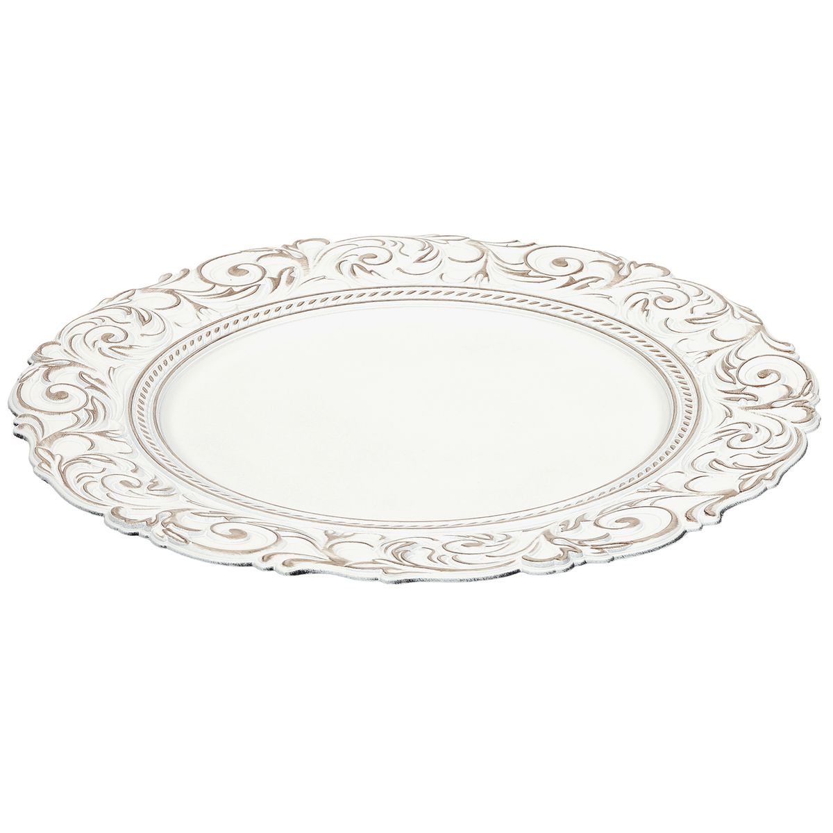 DEAR SANTA - Plato arcaica 33 cm blanco
