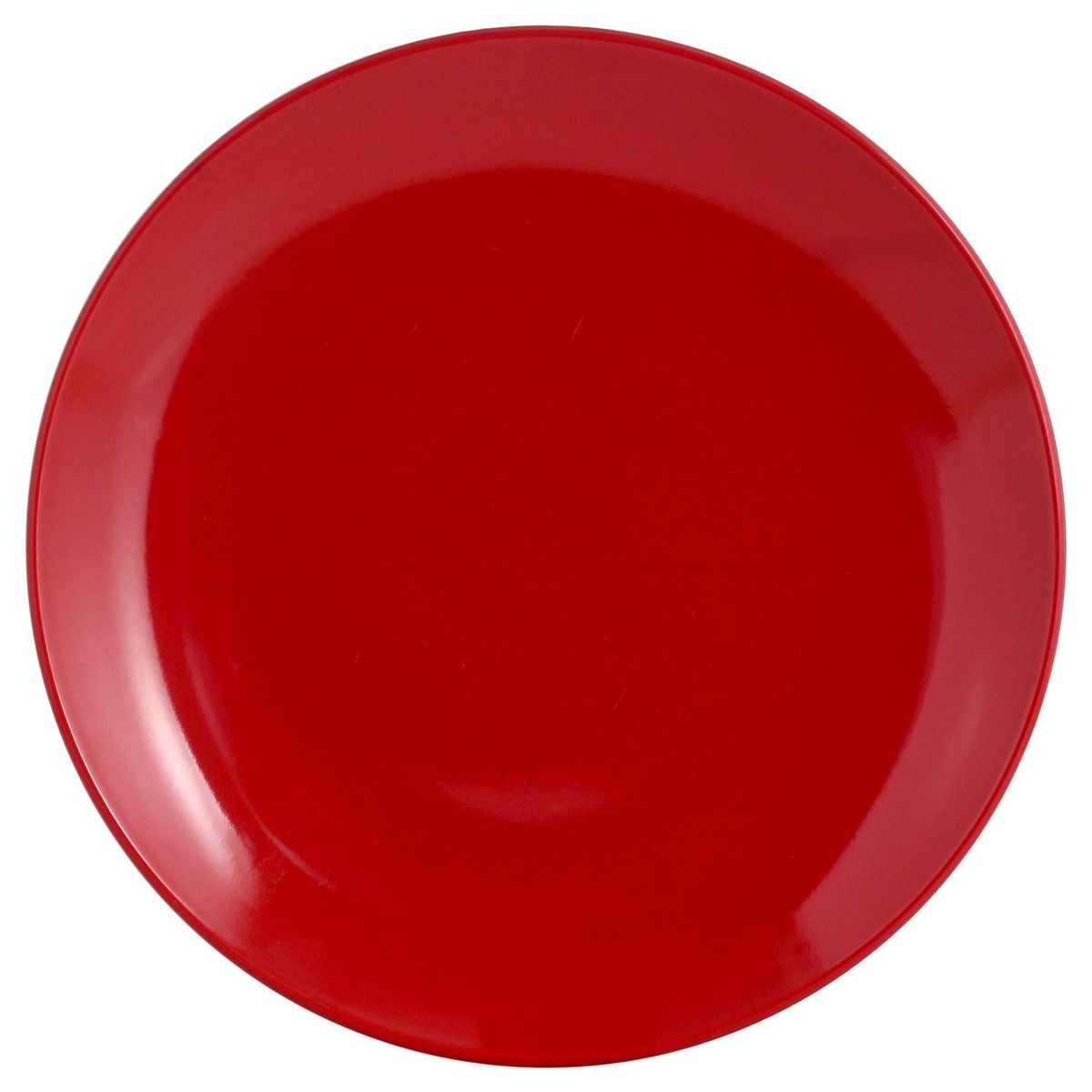 DEAR SANTA - Plato 27 cm rojo solido