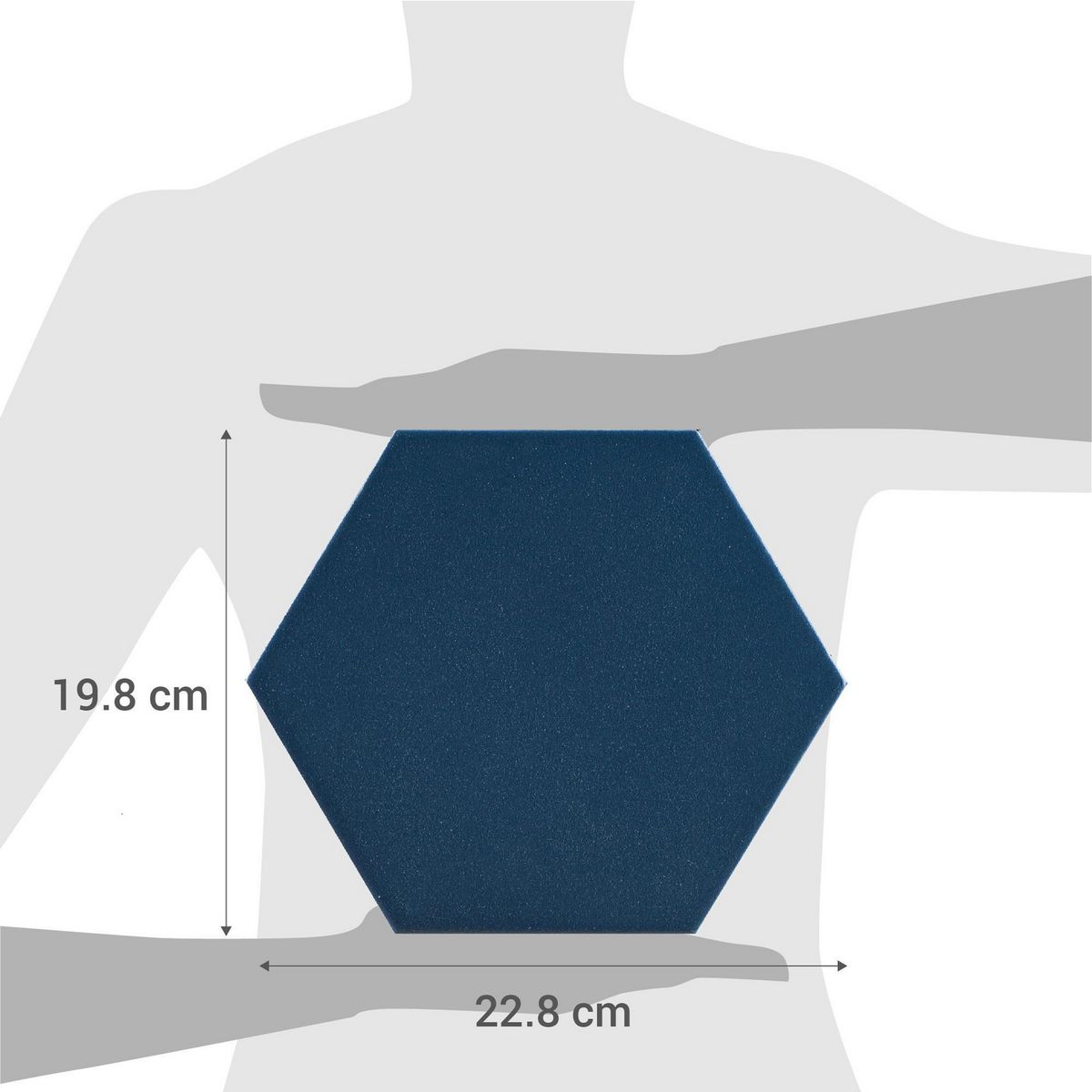 PAMESA - Porcelanato 19.8x22.8 cm Mayfair Navi Azul 0.84 m2