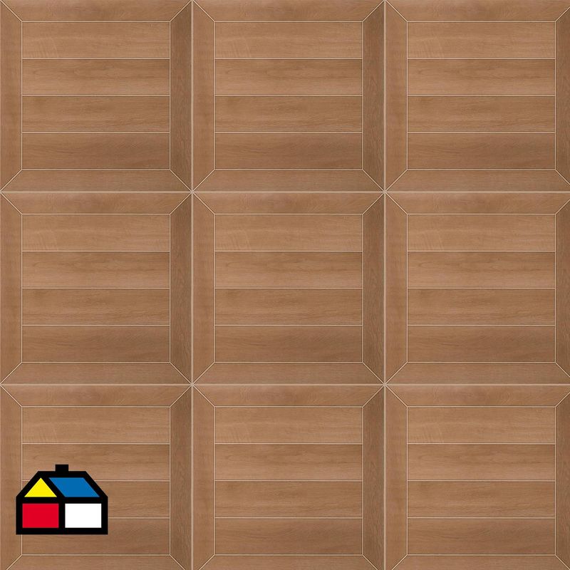 PAMESA - Porcelanato 60.8x60.8 cm Boreal Roble Roble 1.48 m2