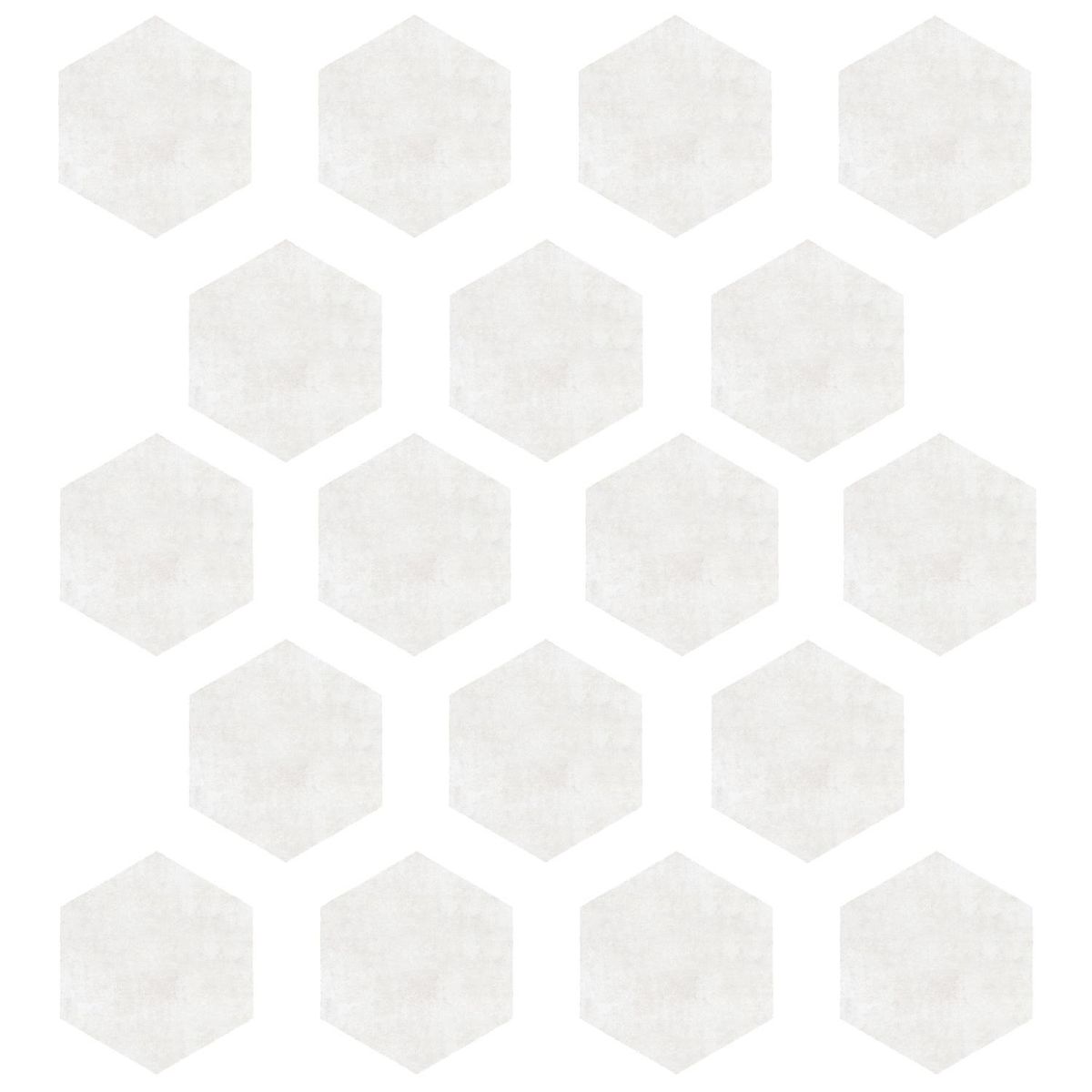 PAMESA - Porcelanato 25.8x29 cm Alpha Blanco Blanco 1 m2