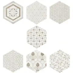 PAMESA - Porcelanato 25.8x29 cm Alpha Mix Diseño 1 m2