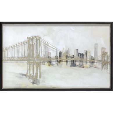 Cuadro city recta 104x64 cm
