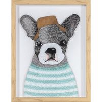 Cuadro doggie 32x42 cm