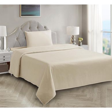 Sbana microfibra basic beige 1 plaza