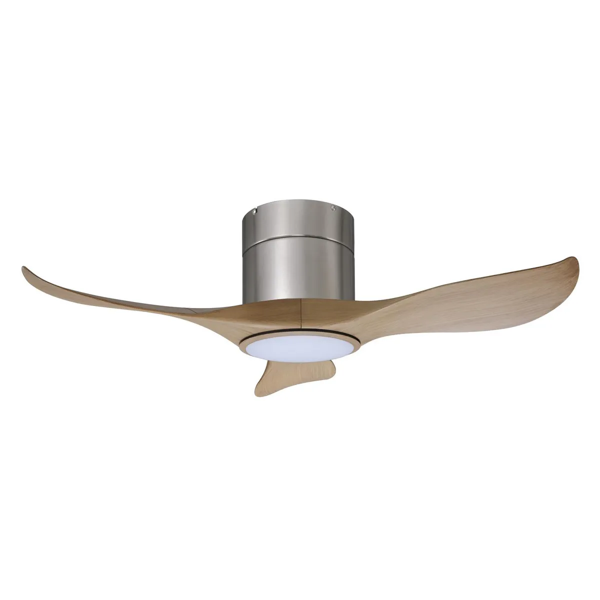 JUST HOME COLLECTION - Ventilador techo terraza led wifi 3 velocidades