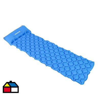 Colchoneta inflable 190x60x6 cm montana.