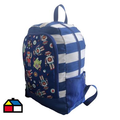 Set mochila y saco diseo robot.